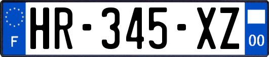 HR-345-XZ