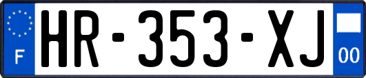 HR-353-XJ