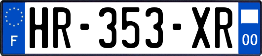 HR-353-XR