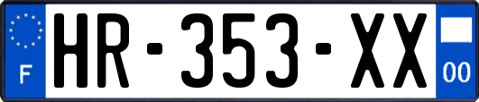 HR-353-XX