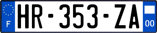 HR-353-ZA