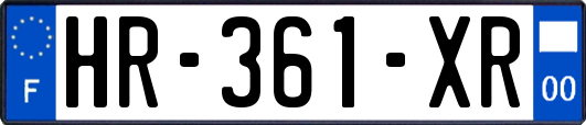 HR-361-XR