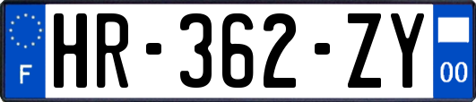 HR-362-ZY