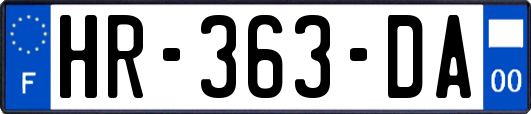 HR-363-DA