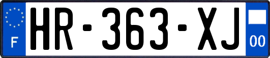HR-363-XJ