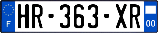 HR-363-XR