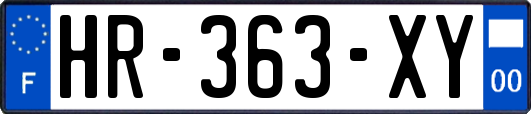 HR-363-XY
