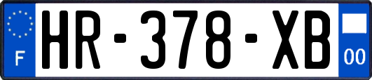 HR-378-XB