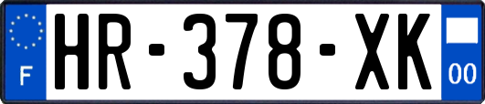 HR-378-XK