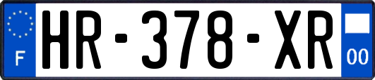 HR-378-XR
