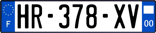 HR-378-XV