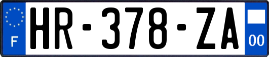 HR-378-ZA
