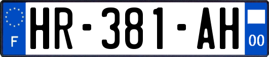 HR-381-AH