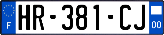 HR-381-CJ