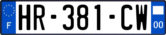 HR-381-CW