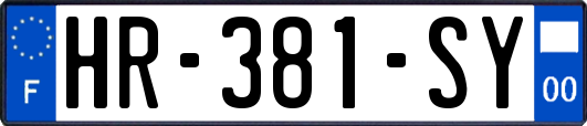HR-381-SY