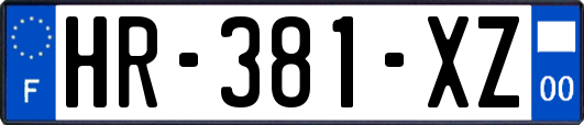 HR-381-XZ