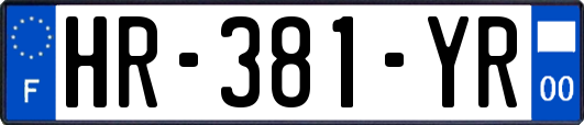 HR-381-YR