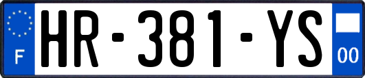 HR-381-YS