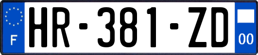 HR-381-ZD