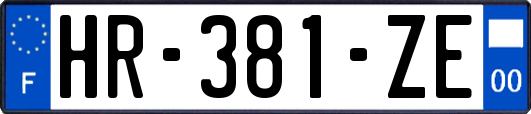 HR-381-ZE