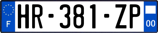 HR-381-ZP