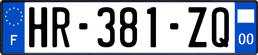 HR-381-ZQ