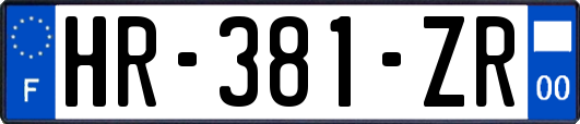 HR-381-ZR