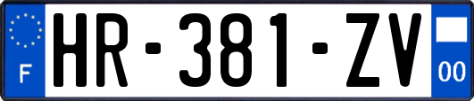 HR-381-ZV
