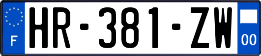 HR-381-ZW