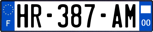 HR-387-AM