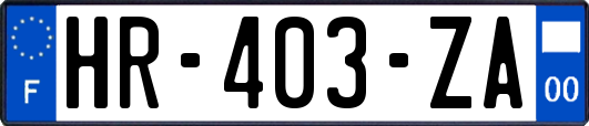 HR-403-ZA