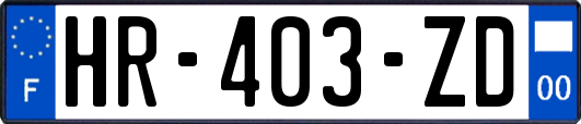 HR-403-ZD