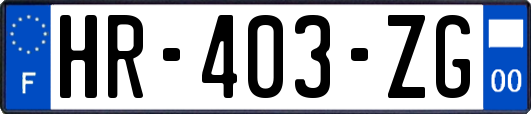 HR-403-ZG