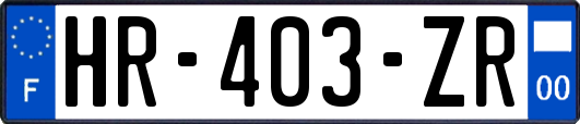 HR-403-ZR