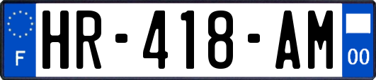 HR-418-AM