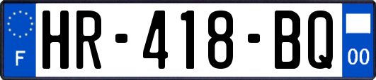 HR-418-BQ