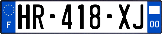HR-418-XJ