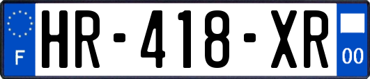 HR-418-XR