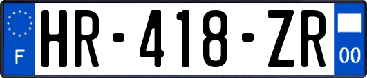HR-418-ZR