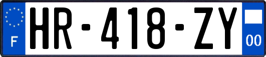 HR-418-ZY