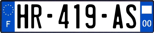 HR-419-AS
