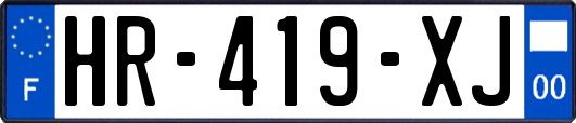 HR-419-XJ