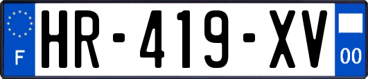 HR-419-XV