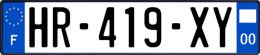 HR-419-XY