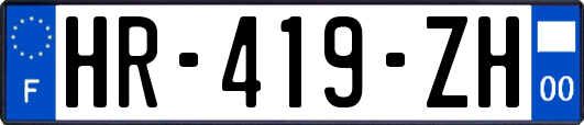 HR-419-ZH