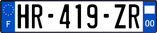 HR-419-ZR