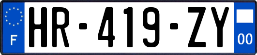 HR-419-ZY
