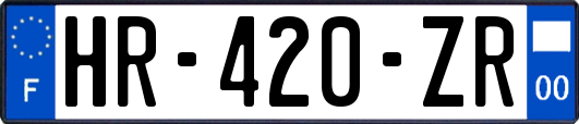HR-420-ZR