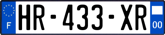 HR-433-XR